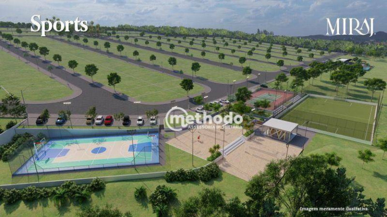 Terreno à Venda, 200 m² em Parque Brasil 500 - Paulínia