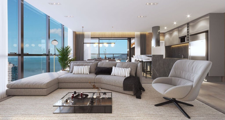 Imagem Apartamento com 2 Quartos à Venda, 102 m² em Perequê - Porto Belo