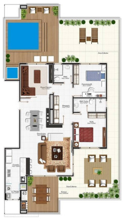 Imagem Apartamento com 3 Quartos à Venda, 227 m² em Campeche - Florianópolis Imagem Apartamento com 3 Quartos à Venda, 227 m² em Campeche - Florianópolis