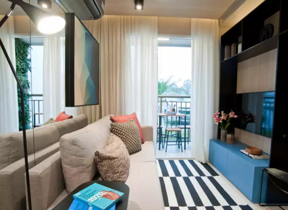 Imagem Apartamento com 1 Quarto à Venda, 27 m² em Chácara Santo Antônio (zona Sul) - São Paulo Imagem Apartamento com 1 Quarto à Venda, 27 m² em Chácara Santo Antônio (zona Sul) - São Paulo