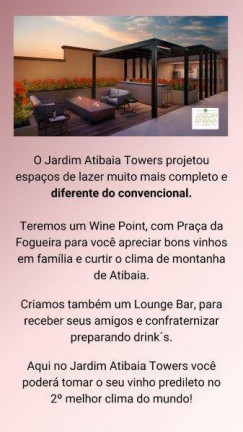 Imagem Apartamento com 2 Quartos à Venda, 69 m² em Jardim Alvinópolis - Atibaia