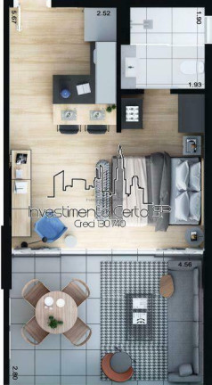 Imagem Apartamento com 1 Quarto à Venda, 45 m² em Vila Nova Conceição - São Paulo Imagem Apartamento com 1 Quarto à Venda, 45 m² em Vila Nova Conceição - São Paulo
