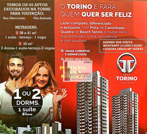 Apartamento com 2 Quartos à Venda, 55 m² em Vila Andrade - São Paulo