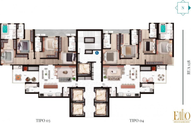 Imagem Apartamento com 4 Quartos à Venda, 164 m² em Centro - Itapema Imagem Apartamento com 4 Quartos à Venda, 164 m² em Centro - Itapema