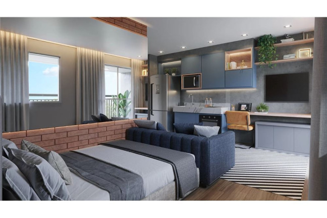 Imagem Apartamento com 1 Quarto à Venda, 30 m² em Vila Olímpia - São Paulo Imagem Apartamento com 1 Quarto à Venda, 30 m² em Vila Olímpia - São Paulo