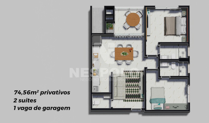 Imagem Apartamento à Venda, 74 m² em Centro - Balneario Picarras
