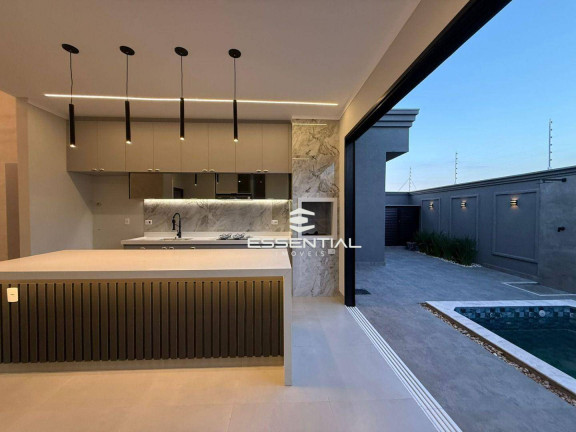 Imagem Casa com 3 Quartos à Venda, 127 m² em Centro - Bady Bassitt