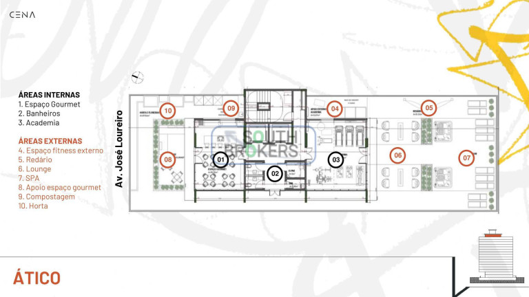 Imagem Apartamento com 2 Quartos à Venda, 21 m² em Centro - Curitiba Imagem Apartamento com 2 Quartos à Venda, 21 m² em Centro - Curitiba