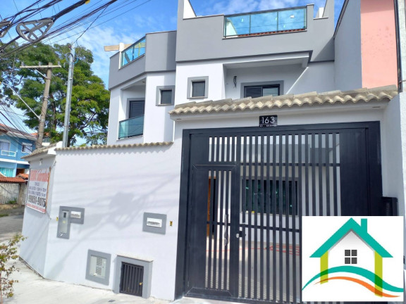 Imagem Sobrado com 3 Quartos à Venda, 177 m² em Vila Curuçá - Santo André