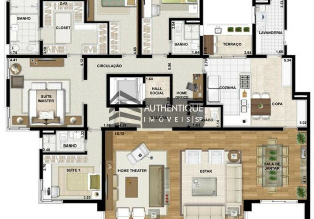 Imagem Apartamento com 4 Quartos à Venda, 262 m² em Alto De Pinheiros - São Paulo Imagem Apartamento com 4 Quartos à Venda, 262 m² em Alto De Pinheiros - São Paulo