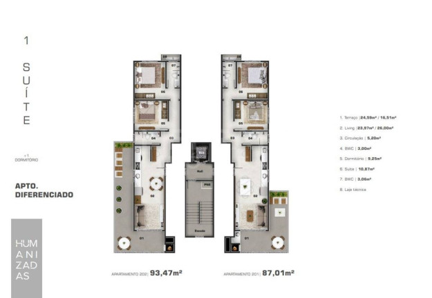 Imagem Apartamento com 2 Quartos à Venda, 73 m² em Meia Praia - Navegantes Imagem Apartamento com 2 Quartos à Venda, 73 m² em Meia Praia - Navegantes