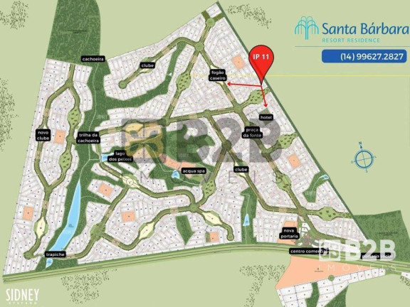 Imagem Terreno à Venda, 450 m² em Centro - águas De Santa Bárbara