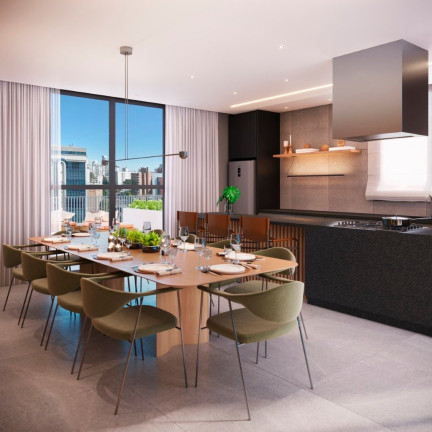 Imagem Apartamento com 1 Quarto à Venda, 22 m² em Alto Da Glória - Curitiba
