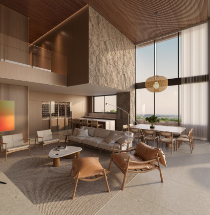 Apartamento com 3 Quartos à Venda, 204 m² em Country - Cascavel