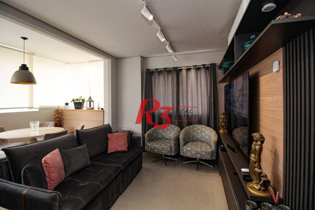 Imagem Apartamento com 2 Quartos à Venda, 72 m² em Gonzaga - Santos