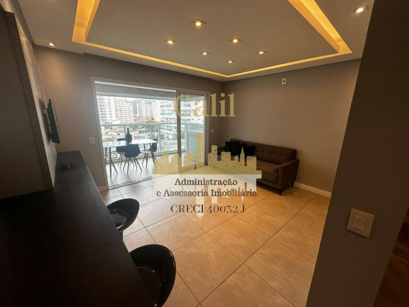 Apartamento com 1 Quarto para Alugar, 48 m² em Ponta Da Praia - Santos