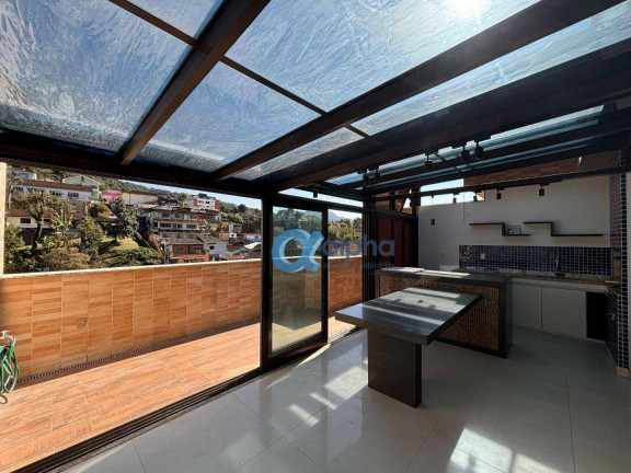 Apartamento com 3 Quartos à Venda, 157 m² em Coronel Veiga - Petrópolis