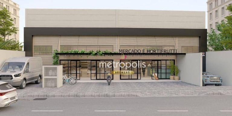 Sala Comercial para Alugar, 1.800 m² em Jardim Do Estádio - Santo André