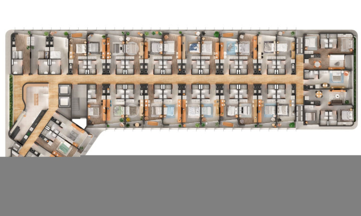 Imagem Imóvel com 1 Quarto à Venda, 22 m² em Bessa - João Pessoa
