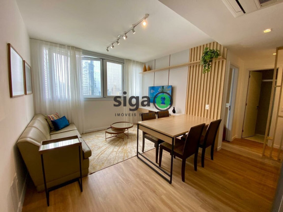 Imagem Apartamento com 1 Quarto para Alugar, 38 m² em Brooklin - São Paulo Imagem Apartamento com 1 Quarto para Alugar, 38 m² em Brooklin - São Paulo