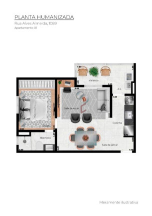Imagem Apartamento com 2 Quartos à Venda, 50 m² em Chácara Belenzinho - São Paulo Imagem Apartamento com 2 Quartos à Venda, 50 m² em Chácara Belenzinho - São Paulo