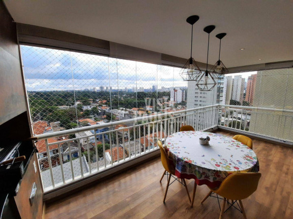 Apartamento com 3 Quartos para Alugar, 144 m² em Chácara Santo Antônio - São Paulo