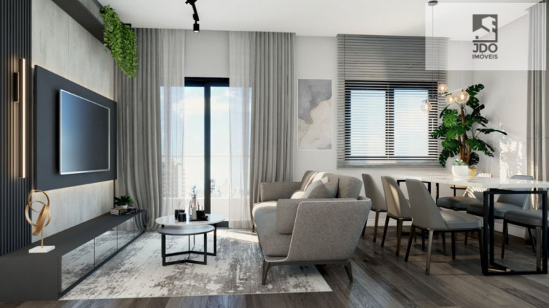Imagem Apartamento com 2 Quartos à Venda, 53 m² em Santa Quiteria - Curitiba
