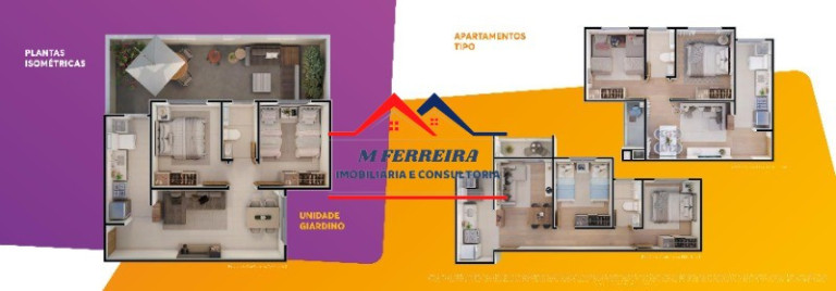 Imagem Apartamento com 1 Quarto à Venda, 44 m² em Pompéia - Piracicaba