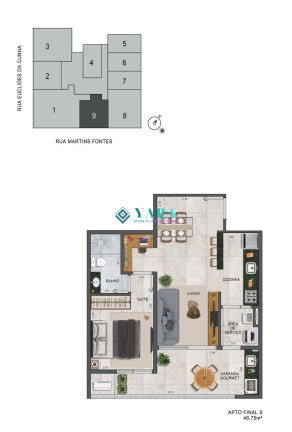 Imagem Apartamento com 2 Quartos à Venda, 70 m² em Itaguá - Ubatuba