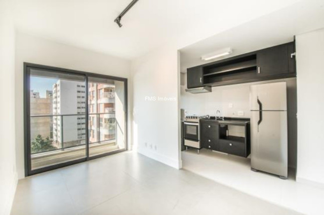 Imóvel com 1 Quarto para Alugar, 40 m² em Pinheiros - São Paulo