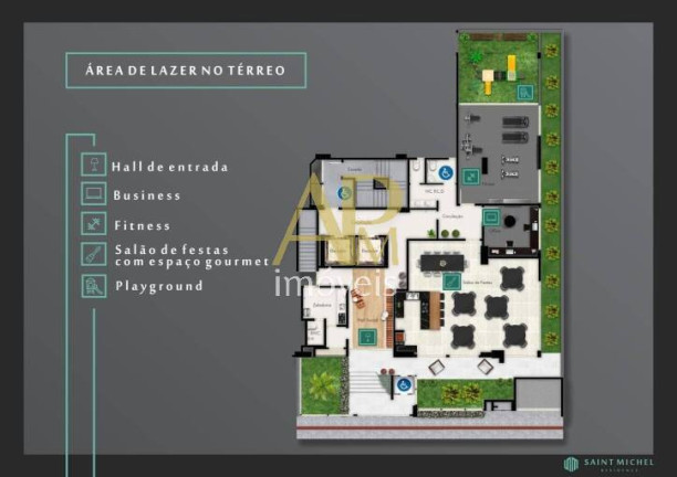 Imagem Apartamento com 2 Quartos à Venda, 103 m² em Kobrasol - São José Imagem Apartamento com 2 Quartos à Venda, 103 m² em Kobrasol - São José