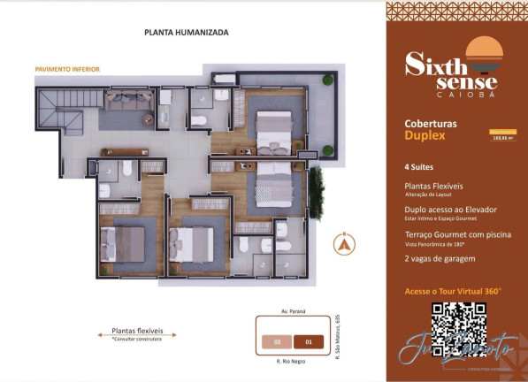 Imagem Apartamento com 3 Quartos à Venda, 84 m² em Caiobá - Matinhos Imagem Apartamento com 3 Quartos à Venda, 84 m² em Caiobá - Matinhos