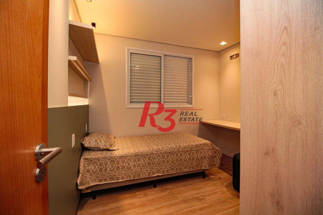 Imagem Apartamento com 2 Quartos à Venda, 56 m² em Aparecida - Santos