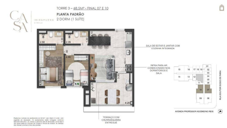 Imagem Apartamento com 2 Quartos à Venda, 68 m² em Vila Clementino - São Paulo