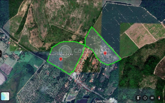 Terreno à Venda, 121.000 m² em Morrinhos - Nísia Floresta