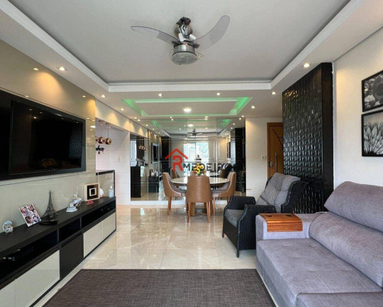 Apartamento com 2 Quartos à Venda, 93 m² em Canto Do Forte - Praia Grande
