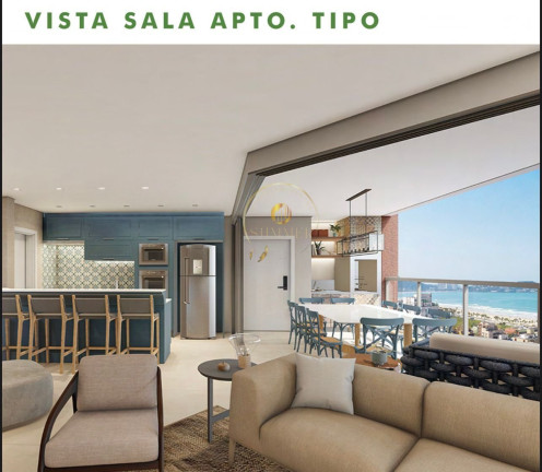 Imagem Apartamento com 3 Quartos à Venda, 114 m² em Enseada - Guarujá