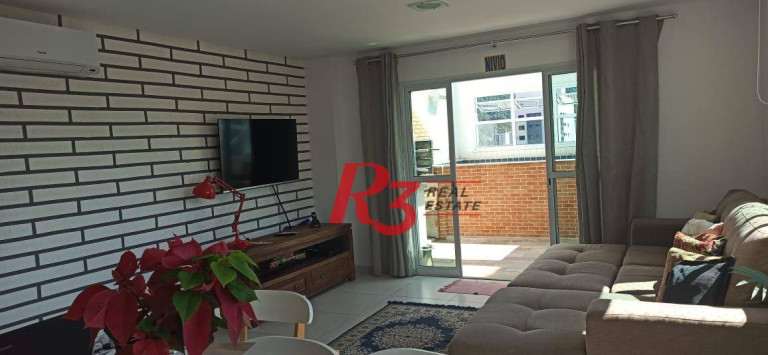 Imagem Imóvel com 3 Quartos à Venda, 208 m² em Marapé - Santos