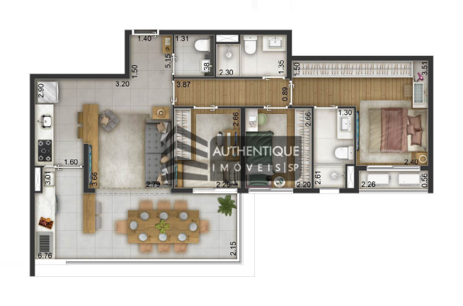 Imagem Apartamento com 2 Quartos à Venda, 90 m² em Alto Da Boa Vista - São Paulo Imagem Apartamento com 2 Quartos à Venda, 90 m² em Alto Da Boa Vista - São Paulo
