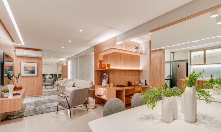 Apartamento com 2 Quartos à Venda, 65 m² em Setor Pedro Ludovico - Goiânia