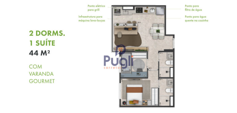 Imagem Apartamento com 2 Quartos à Venda, 46 m² em Vila Nair - São Paulo Imagem Apartamento com 2 Quartos à Venda, 46 m² em Vila Nair - São Paulo