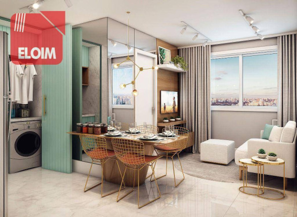 Apartamento com 2 Quartos à Venda, 34 m² em Lapa De Baixo - São Paulo