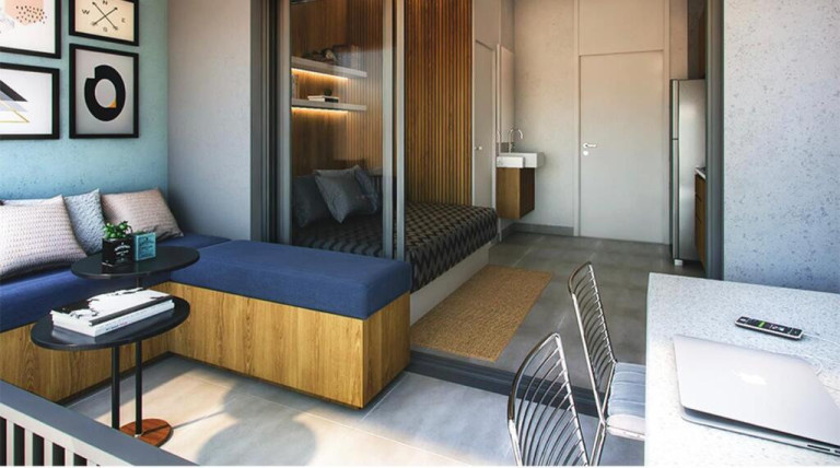 Apartamento com 1 Quarto para Alugar,  em Liberdade - São Paulo