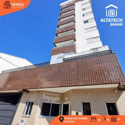 Imóvel com 3 Quartos à Venda, 84 m² em Centro - Poços De Caldas