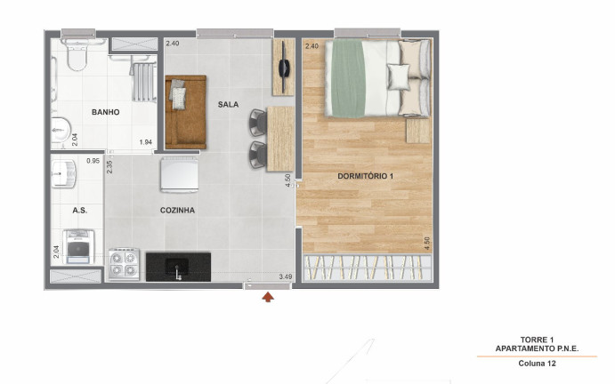 Imagem Apartamento com 2 Quartos à Venda, 36 m² em São Miguel Paulista - São Paulo Imagem Apartamento com 2 Quartos à Venda, 36 m² em São Miguel Paulista - São Paulo