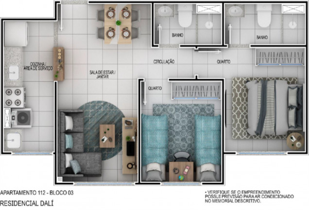 Imagem Imóvel com 2 Quartos à Venda, 46 m² em Parque Duque - Duque De Caxias