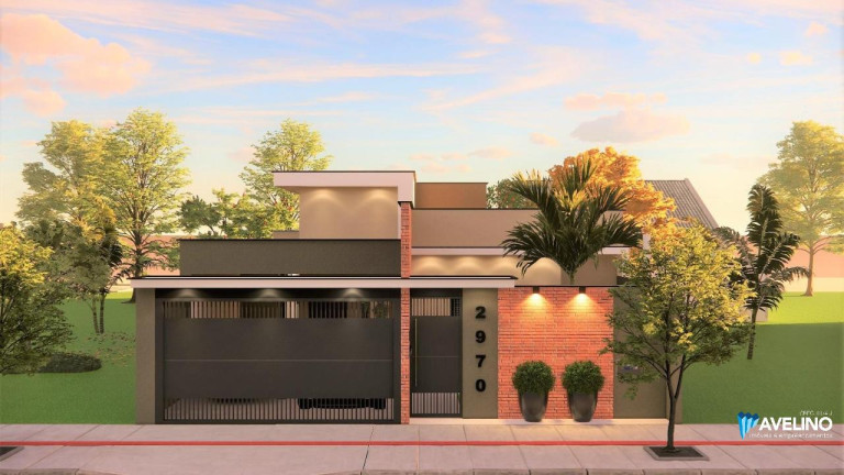 Casa com 2 Quartos à Venda, 117 m² em Residencial Cidade Jardim I - Dourados