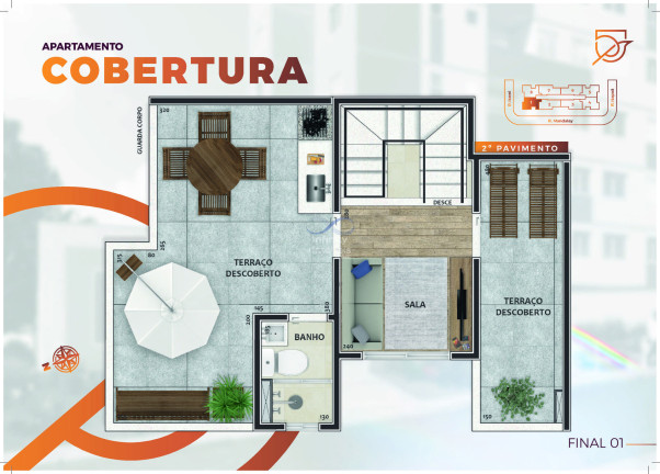 Imagem Apartamento com 2 Quartos à Venda, 45 m² em Guarani - Belo Horizonte Imagem Apartamento com 2 Quartos à Venda, 45 m² em Guarani - Belo Horizonte