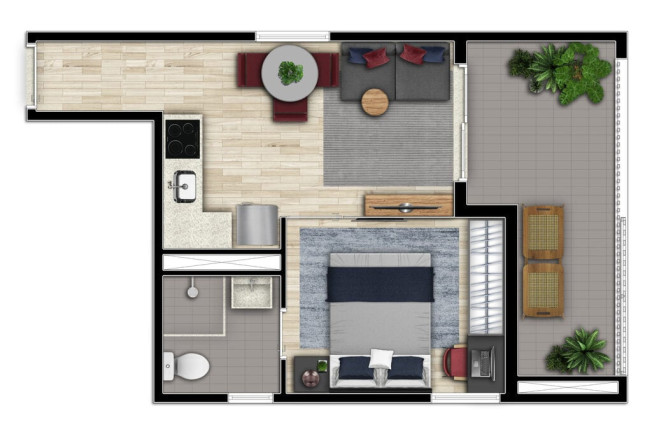 Imagem Apartamento com 1 Quarto à Venda, 24 m² em Higienópolis - São Paulo Imagem Apartamento com 1 Quarto à Venda, 24 m² em Higienópolis - São Paulo