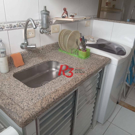 Imagem Kitnet com 1 Quarto à Venda, 35 m² em Embaré - Santos